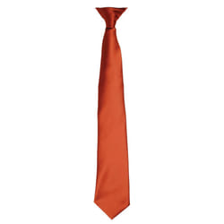 Premier Unisex Adult Satin Tie - One Size, Chestnut