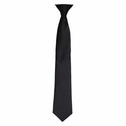 Premier Unisex Adult Satin Tie - One Size, Black