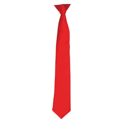 Premier Unisex Adult Satin Tie - One Size, Red