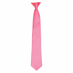 Premier Unisex Adult Satin Tie - One Size, Fuchsia