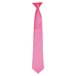 Premier Unisex Adult Satin Tie - One Size, Fuchsia