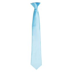 Premier Unisex Adult Satin Tie - One Size, Turquoise