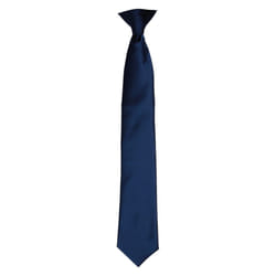 Premier Unisex Adult Satin Tie - One Size, Navy