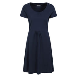 Mountain Warehouse Womens/Ladies Essentials Lora Plain Skater Dress - 16 UK, Dark Blue