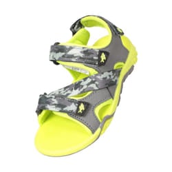Mountain Warehouse Childrens/Kids Seaside Camo Sandals - 6 UK Child, Grey