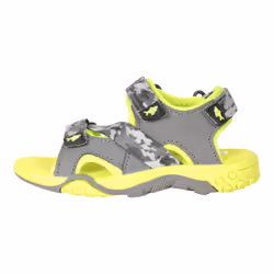 Mountain Warehouse Childrens/Kids Seaside Camo Sandals - 6 UK Child, Grey