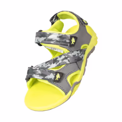 Mountain Warehouse Childrens/Kids Seaside Camo Sandals - 10 UK Child, Grey