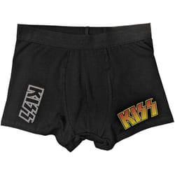 Kiss Unisex Adult Classic Logo Boxer Shorts - XXL, Black