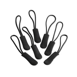 Quadra SLX Zip Pulls (Pack of 10) - One Size, Black