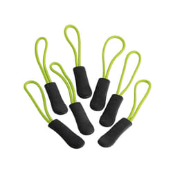 Quadra SLX Zip Pulls (Pack of 10) - One Size, Lime