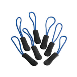 Quadra SLX Zip Pulls (Pack of 10) - One Size, Royal Blue