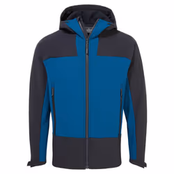Craghoppers Mens Expert Active Contrast Hooded Soft Shell Jacket - 3XL, Poseidon Blue/Dark Navy