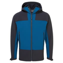 Craghoppers Mens Expert Active Contrast Hooded Soft Shell Jacket - 3XL, Poseidon Blue/Dark Navy