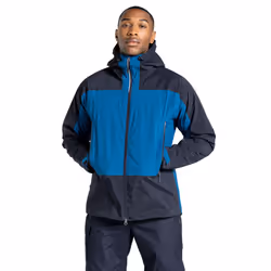 Craghoppers Mens Expert Active Jacket - L, Poseidon Blue/Dark Navy