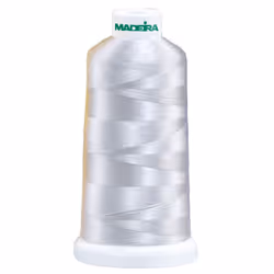 Madeira Classic Viscose Thread - One Size, White