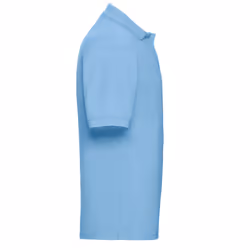 Russell Mens Polycotton Pique Polo Shirt - XS, Sky Blue