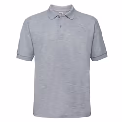 Russell Mens Polycotton Pique Polo Shirt - M, Light Oxford