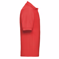Russell Mens Polycotton Pique Polo Shirt - XS, Bright Red
