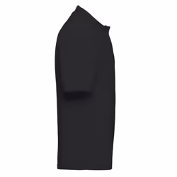 Russell Mens Polycotton Pique Polo Shirt - XL, Black