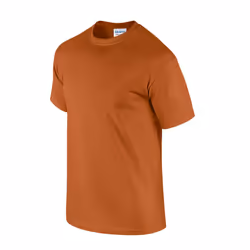 Gildan Mens Ultra Cotton T-Shirt - S, Texas Orange
