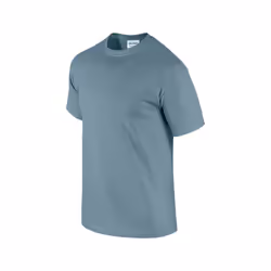 Gildan Mens Ultra Cotton T-Shirt - XL, Stone Blue