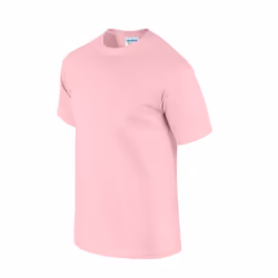 Gildan Mens Ultra Cotton T-Shirt - M, Light Pink