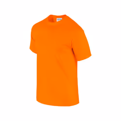 Gildan Mens Ultra Cotton T-Shirt - 3XL, Safety Orange