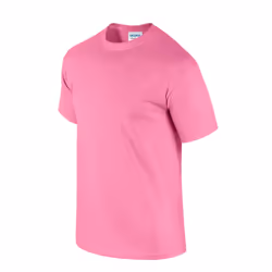 Gildan Mens Ultra Cotton T-Shirt - XXL, Azalea