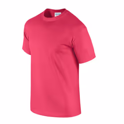 Gildan Mens Ultra Cotton T-Shirt - XL, Heliconia