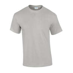 Gildan Mens Ultra Cotton T-Shirt - L, Ice Grey