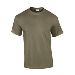 Gildan Mens Ultra Cotton T-Shirt - XXL, Prairie Dust