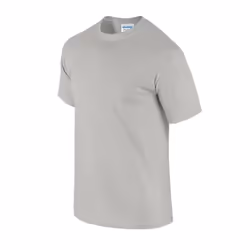 Gildan Mens Ultra Cotton T-Shirt - XXL, Ice Grey