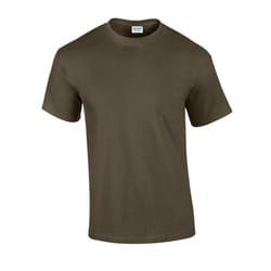 Gildan Mens Ultra Cotton T-Shirt - XL, Olive
