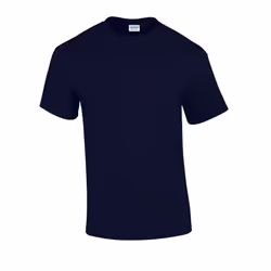 Gildan Mens Ultra Cotton T-Shirt - XL, Navy