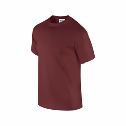 Gildan Mens Ultra Cotton T-Shirt - L, Maroon