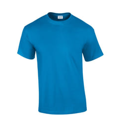 Gildan Mens Ultra Cotton T-Shirt - L, Sapphire Blue