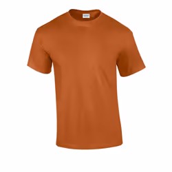 Gildan Mens Ultra Cotton T-Shirt - M, Texas Orange