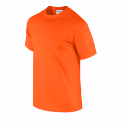 Gildan Mens Ultra Cotton T-Shirt - M, Orange