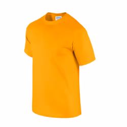 Gildan Mens Ultra Cotton T-Shirt - M, Gold