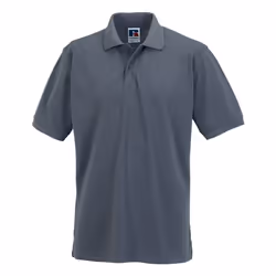 Russell Mens Polycotton Pique Hardwearing Polo Shirt - 3XL, Convoy Grey