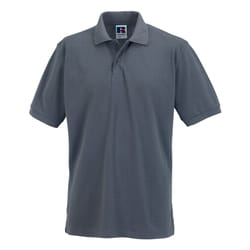 Russell Mens Polycotton Pique Hardwearing Polo Shirt - L, Convoy Grey