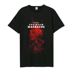 Amplified Unisex Adult Texas Chainsaw Massacre Halloween T-Shirt - XS, Black