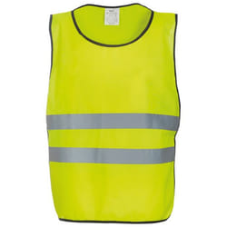 Yoko Unisex Adult Reflective Hi-Vis Tabard - L-XL, Yellow