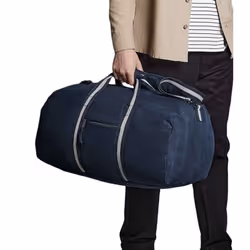Quadra Vintage Canvas Duffle Bag - One Size, Vintage Oxford Navy