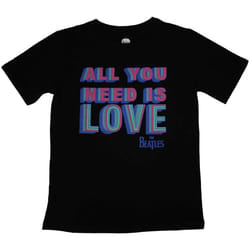 The Beatles Womens/Ladies All You Need Is Love T-Shirt - L, Black
