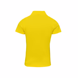 Premier Womens/Ladies Coolchecker Plus Polo Shirt - L, Yellow
