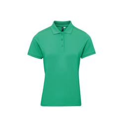 Premier Womens/Ladies Coolchecker Plus Polo Shirt - XS, Kelly Green