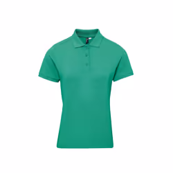 Premier Womens/Ladies Coolchecker Plus Polo Shirt - M, Kelly Green