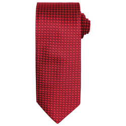 Premier Puppytooth Tie - One Size, Red
