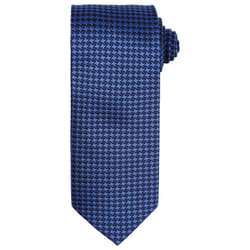 Premier Puppytooth Tie - One Size, Royal Blue